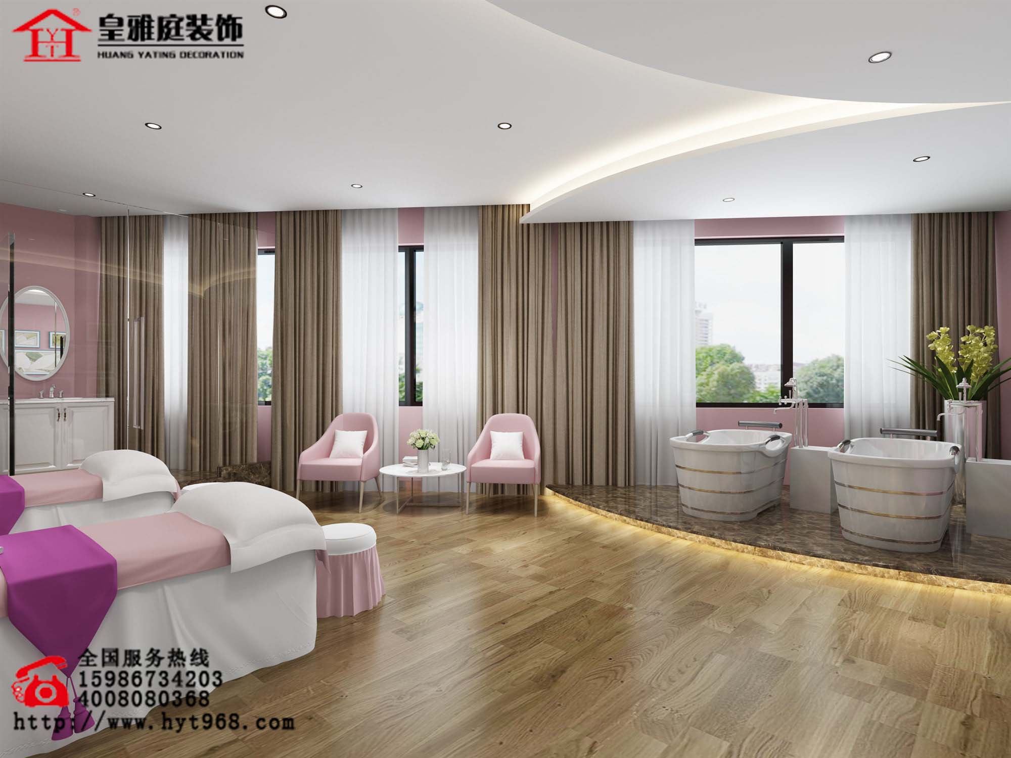 美容院效果图