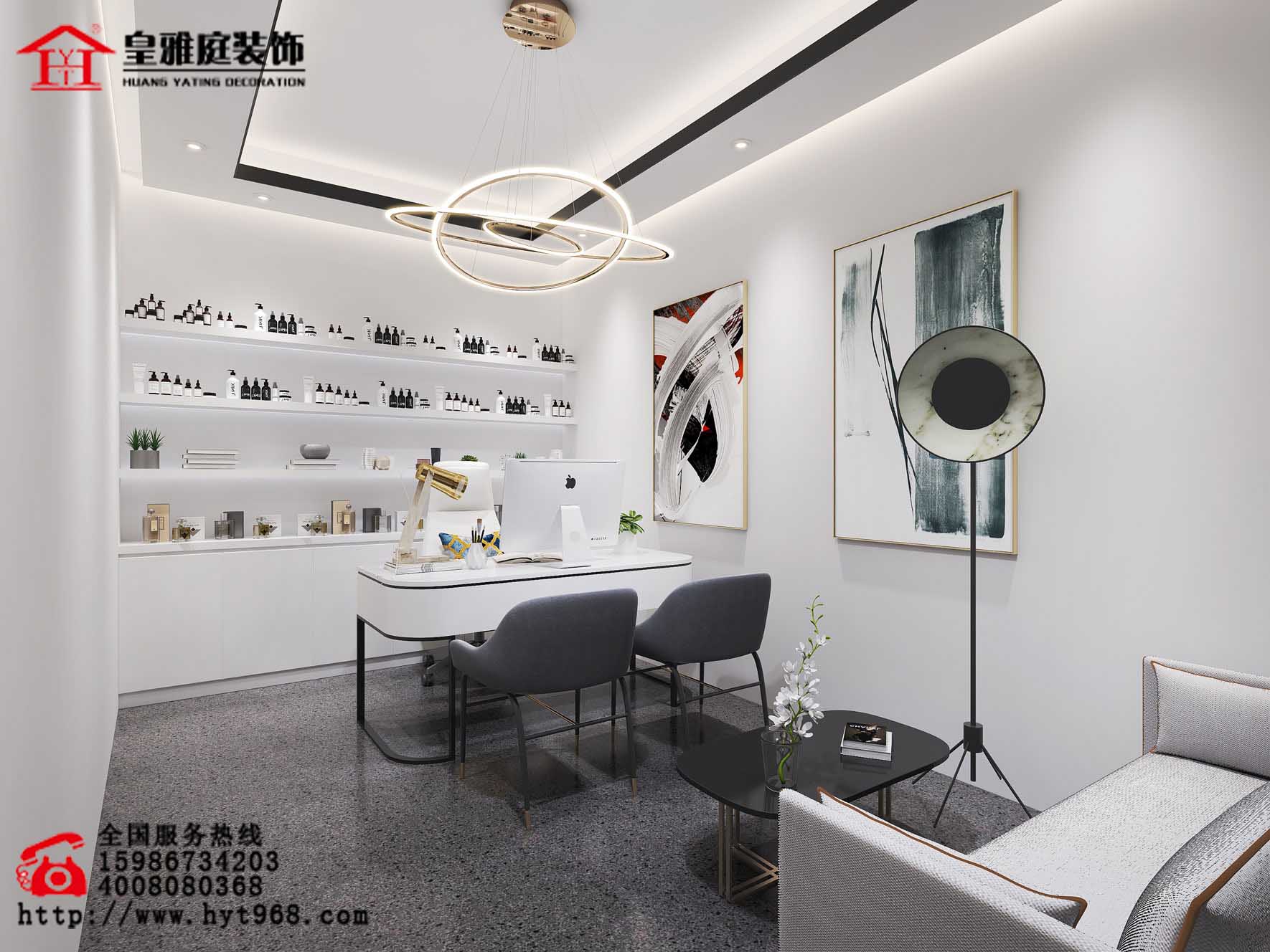 美容院效果图